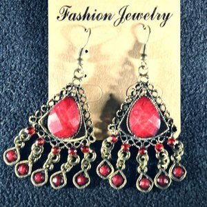 Bohemian vintage style earrings
